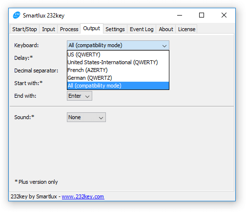 Alt numpad input method